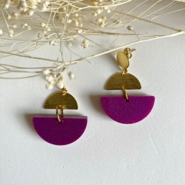 pendientes de resina epoxi prettynoon